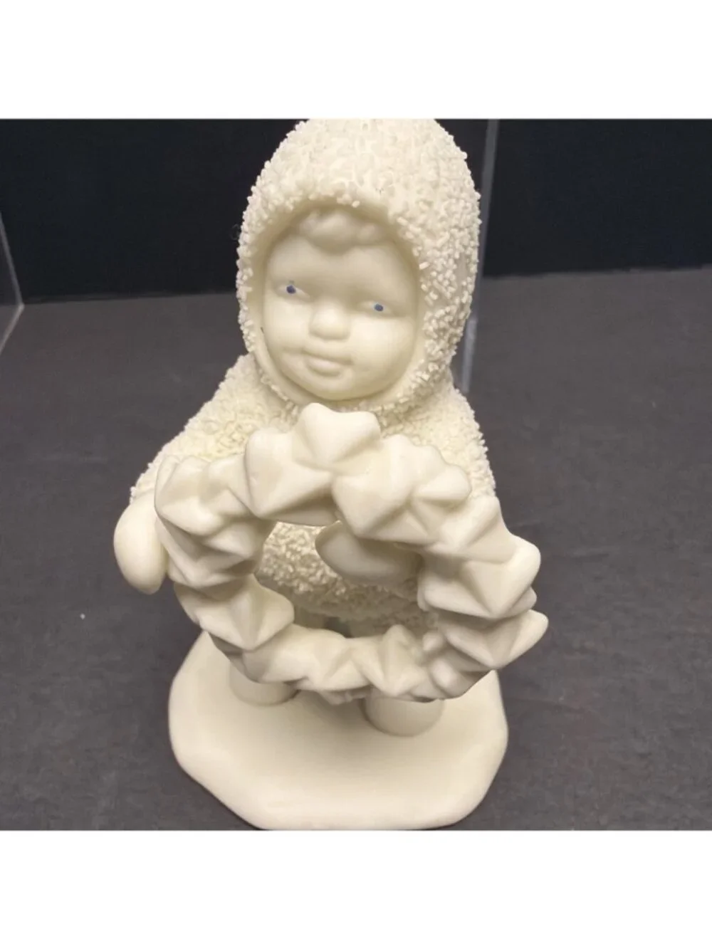 Snowbabies Figure Dept 56 “I Made This Just For You” 1995 Winter Decor 6802-0